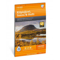 Calazo Kebnekaisefjällen 1:100 000
