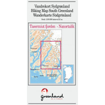 N° 5 - Tasermiut fjorden/Nanortalik –South Greenland - Hiking Map – 1 :100 000