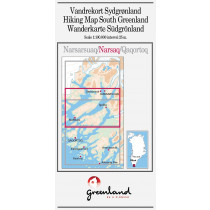 N° 2 - Narsaq –South Greenland Hiking Map – 1:100 000