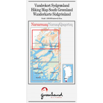 N° 1 - Narsarsuaq – South Greenland Hiking Map – 1 :100 000