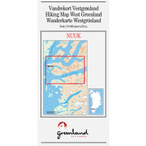 N° 11 - Nuuk – West Greenland - Hiking Map – 1 :75 000