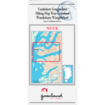 N° 11 - Nuuk – West Greenland - Hiking Map – 1 :75 000