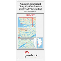 N° 10 - Sisimiut –West Greenland - Hiking Map – 1 :100 000