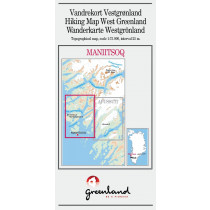 N° 14 - Maniitsoq – West Greenland - Hiking Map – 1 :75 000