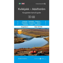 Abisko-Kebnekaise-Nikkaluokta 1:75 000