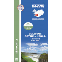 Landmannalaugar, Þórsmörk, Fjallabak 1:100 000 – Sérkort 4