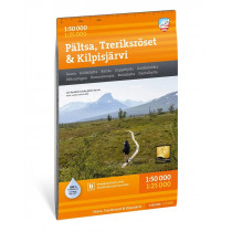 Calazo Kebnekaisefjällen 1:100 000