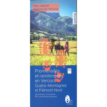 Carto-guide Promenades et Randonnées en Vercors Trièves