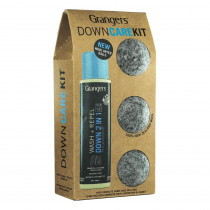 lessive réimperméabilisante et balles de séchage pour équipements en duvet et synthétique Granger’s Down Care Kit