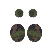 Patchs réparation tissus résistants et imperméables FabPatch Extreme-Camo/Camouflage