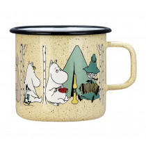 Mug émaillé Enamel mug 8dl Campers - Camping
