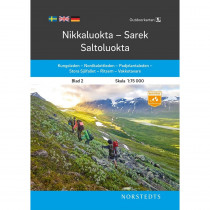 Abisko-Kebnekaise-Nikkaluokta 1:75 000