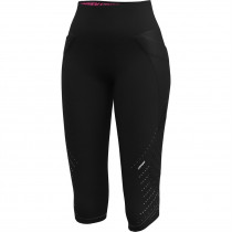 Pantalon corsaire de trail Crazy Mid-Short Pressure Woman - Noir