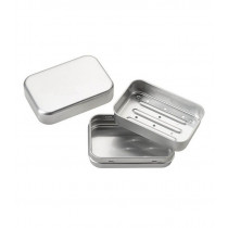 Paos Boîte à Savon en aluminium