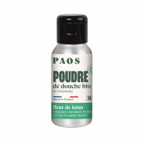 Paos poudre de douche certifié Bio - verveine citron