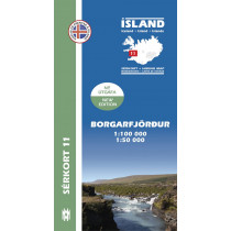 Landmannalaugar, Þórsmörk, Fjallabak 1:100 000 – Sérkort 4