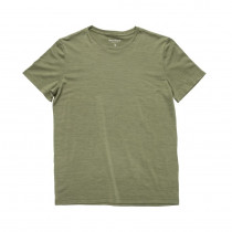 Tee-shirt léger manches courtes 100 % laine mérinos Devold Classic Tee Man - Vert/Lichen