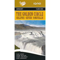 The Golden Circle : Gullfoss – Geysir – Þingvellir - 1:200 000