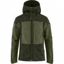Veste technique déperlante Fjällräven Keb Jacket Man - Green Forest/Laurel Green-Deep Forest