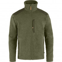 Veste polaire de randonnée chaude Fjällräven Buck Fleece Man - Forest Green/Laurel Green-Deep Forest