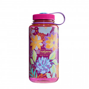 Nalgene Wide Mouth Sustain Water Bottle 1L - Blue