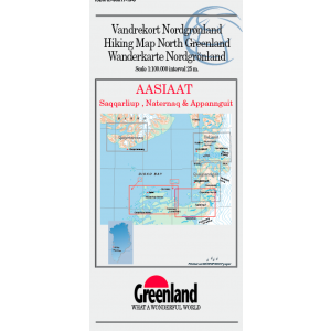 N° 11 - Nuuk – West Greenland - Hiking Map – 1 :75 000