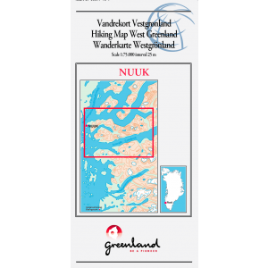 N° 11 - Nuuk – West Greenland - Hiking Map – 1 :75 000