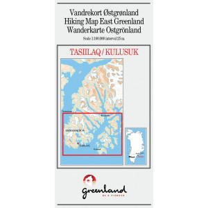 N° 6 - Tasiilaq/Kulusuk – East Greenland - Hiking Map – 1 :100 000