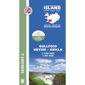 Landmannalaugar, Þórsmörk, Fjallabak 1:100 000 – Sérkort 4