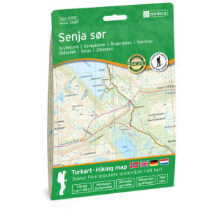 Dovrefjell Vest Sunndalsfjella 1:100 000