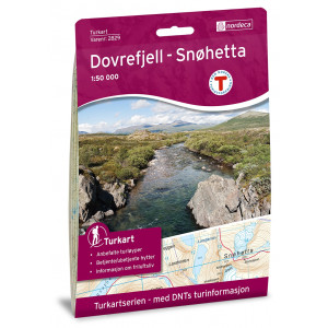 Dovrefjell Snøhetta 1:50 000