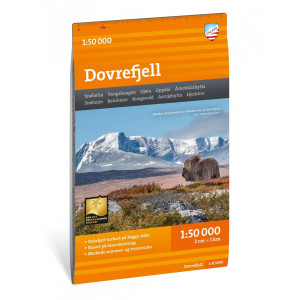 Calazo Kebnekaisefjällen 1:100 000
