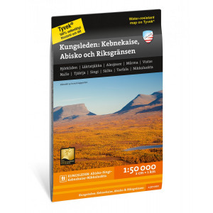 Calazo Kebnekaisefjällen 1:100 000