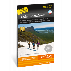 Calazo Kebnekaisefjällen 1:100 000