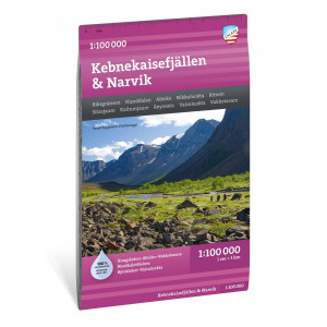 Calazo Kebnekaisefjällen 1:100 000