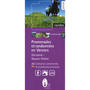 Carto-guide Promenades et Randonnées en Vercors Trièves