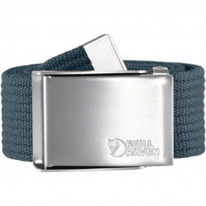 Ceinture avec boucle en métal Fjällräven Canvas Belt - Vert armée/Green