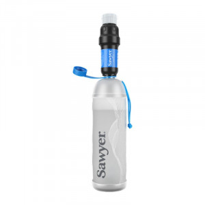 Filtre à eau Sawyer Squeeze + Cnoc 1 Liter Bottle