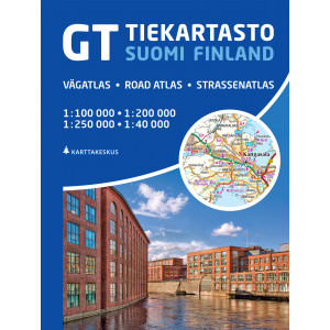 Finland Road map 1: 800 000