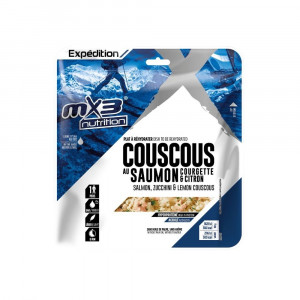Couscous saumon & courgettes au citron - MX3