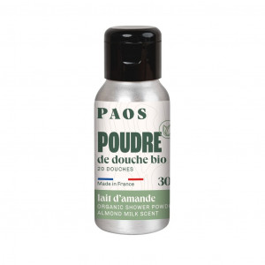 Paos poudre de douche certifié Bio - verveine citron