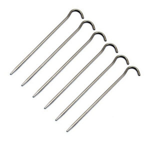 Sardines en titane Toaks Titanium V-Shaped Peg