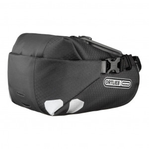 Sacoche de selle bikepacking léger ete imperméable Ortlieb Saddle-Bag - 1,6 L - Noir/Black Matte