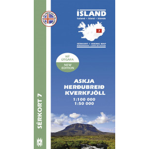 Landmannalaugar, Þórsmörk, Fjallabak 1:100 000 – Sérkort 4