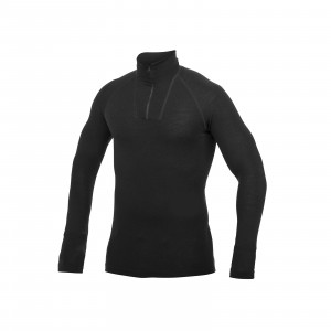 Woolpower Crewneck 200 Noir / Black
