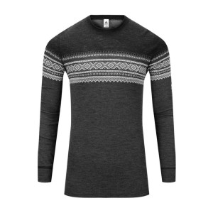 Suus vêtement thermique en laine mérinos Aclima Marius Crew Neck Woman -  Norefjell