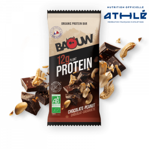 Baouw Barre protéinée Chocolat – Cacahuète
