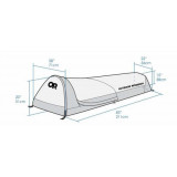 Dimensions Outdoor Research Alpine XT Bivy