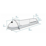 Dimensions Outdoor Research Helium UL Bivy