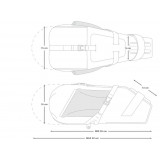 Dimensions Apidura Expedition Saddle Pack - 9 Litres